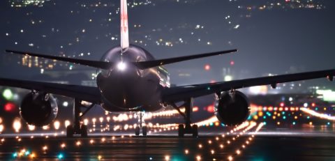 noční letadlo